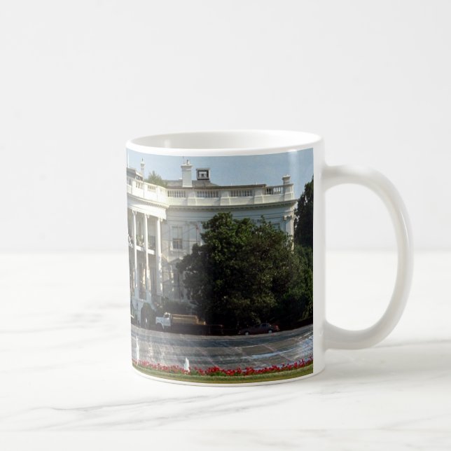 Das Weiße Haus, Washington, DC, USA Kaffeetasse (Rechts)