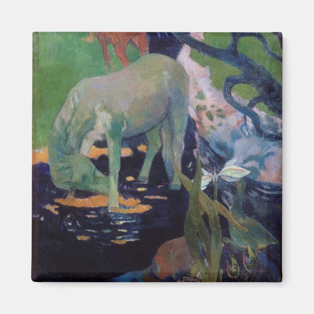 Das Weiße Pferd, Gauguin Magnet (Vorne)