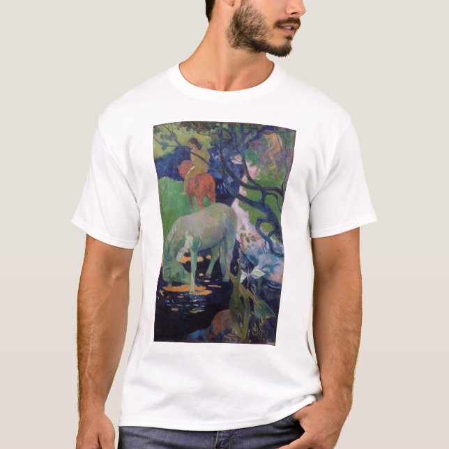 Das Weiße Pferd, Gauguin T-Shirt (Vorderseite)