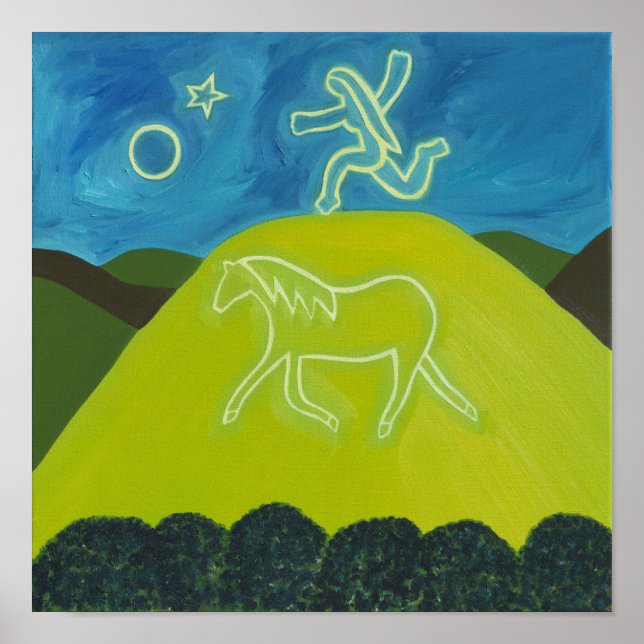 Das Weiße Pferd in Somerset 2011 Poster (Vorne)