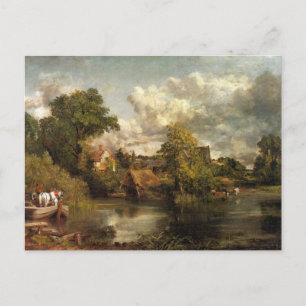 Das Weiße Pferd von John Constable Postkarte