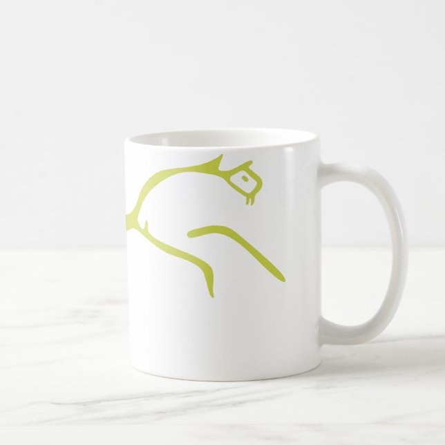 Das weiße Pferd von Uffington Kaffeetasse (Rechts)