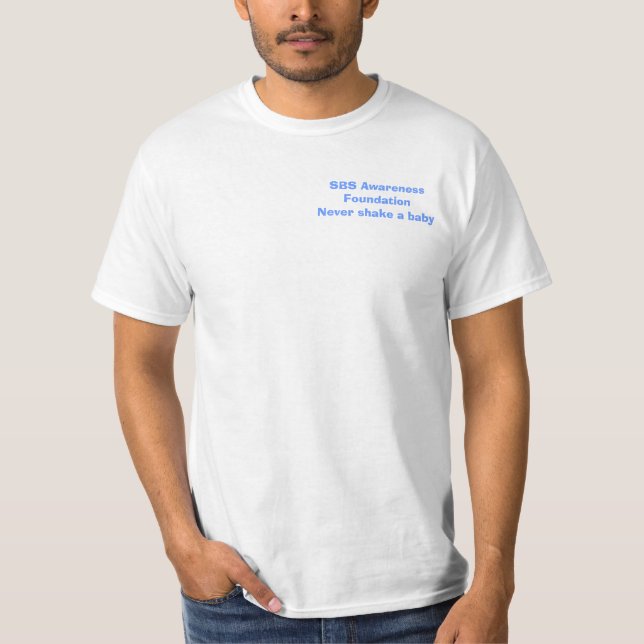 Das weiße Shirt der SBS (Vorderseite)