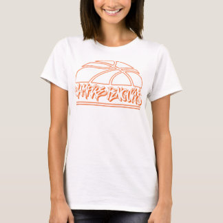 Das weiße T-Shirt der Vampirs-Pinguin-Frauen