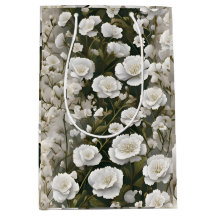 Das weiße weiche Blumenmuster-Design