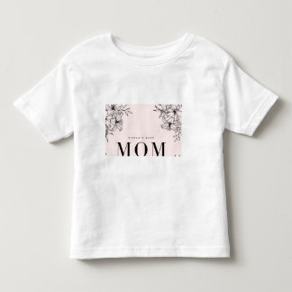 Das weltbeste Mama-Shirt-Design Kleinkind T-shirt