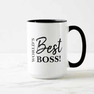 Das weltweit beste Boss-Logo Tasse