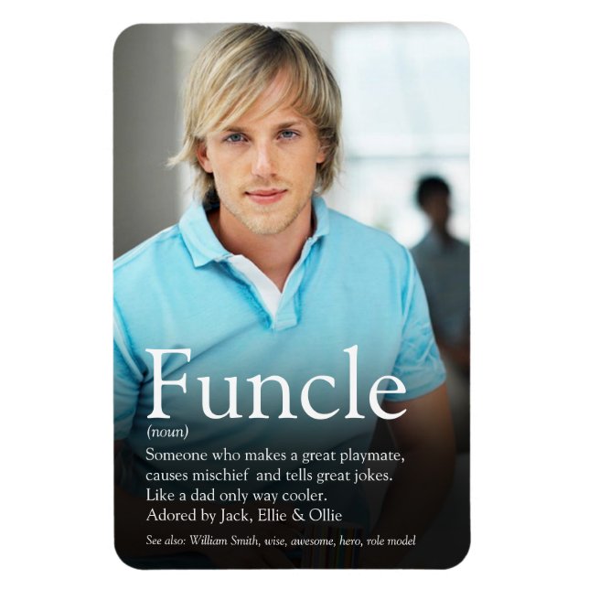 Das weltweit beste funktionelle Onkel Definition-F Magnet (Vertikal)