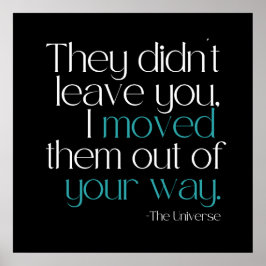 Das weltweite Zitat Poster