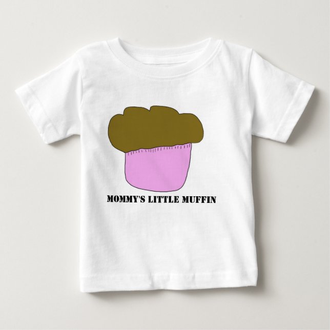 Das wenige Muffin der Mama Baby T-shirt (Vorderseite)