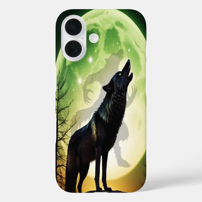 Das Werwolf-Howl iPhone 16 Hülle (Rückseite)