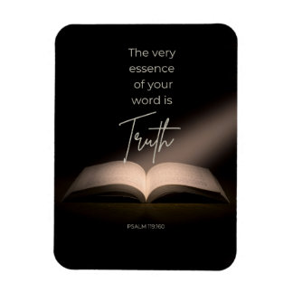 Das Wesen deines Wortes ist Wahrheit - Bibel Magnet