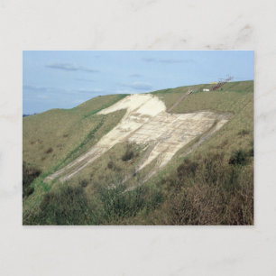 Das Westbury Weiße Pferd Postkarte