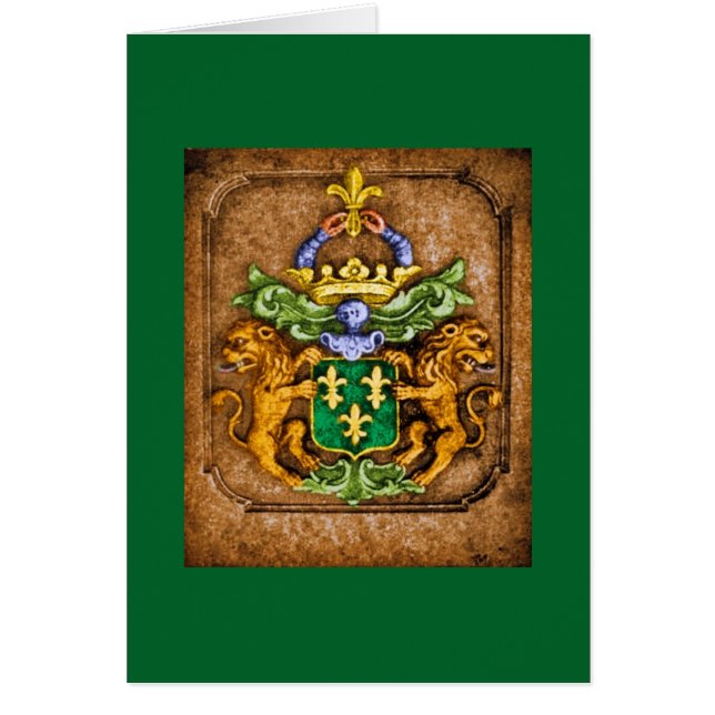 Das Westerfield Familien-Wappen (Vorne)