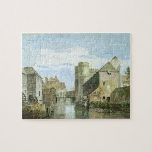 Das Westgate, Canterbury (bodycolour auf Papier)