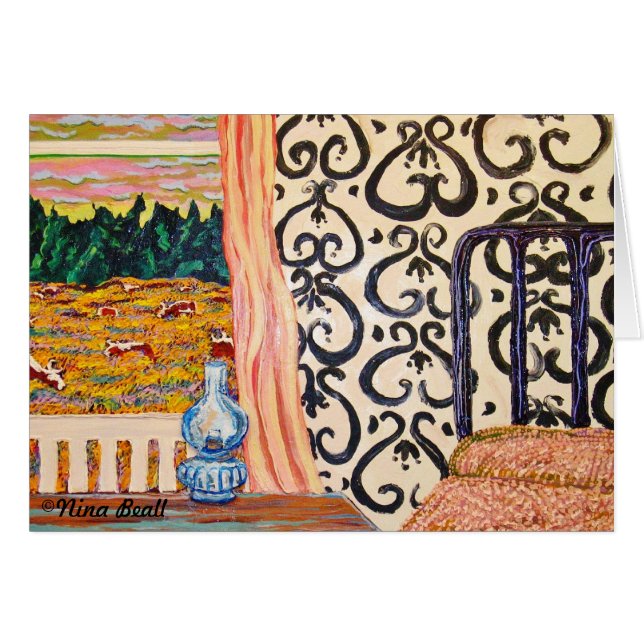 "Das Westschlafzimmer " (Vorderseite (Horizontal))