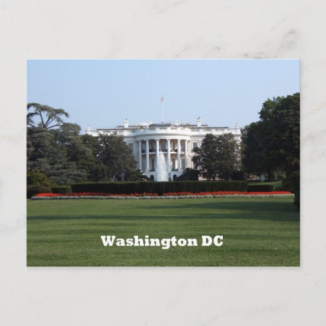 Das Whitehouse Postkarte (Vorderseite)