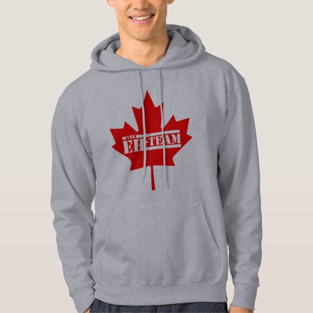 Das wie Team-Kanada-Ahornblatt Hoodie (Vorderseite)