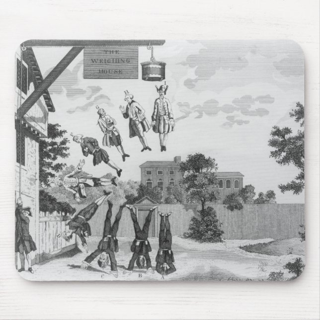Das wiegende Haus Mousepad (Vorne)