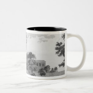 Das wiegende Haus Zweifarbige Tasse