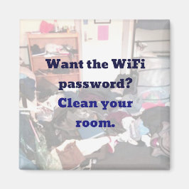 Das WiFi-Kennwort gewollt? Reinigen Sie Ihren Zimm Magnet
