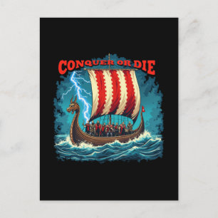 Das Wikingschiff Nordic Warrior erobern oder Die Postkarte