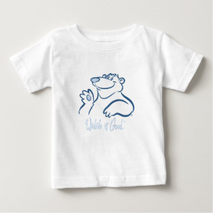 Das wilde Lächeln des Eisbären Baby T-shirt
