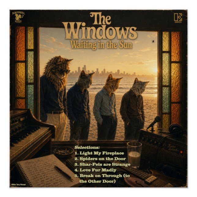 Das Windows-Album: eine Parodie Poster (Vorderseite)