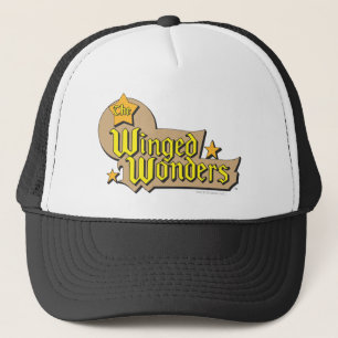 Das Winged Wonders-Logo Truckerkappe