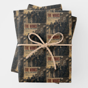 Das Winks-Album: eine Parodie Geschenkpapier Set