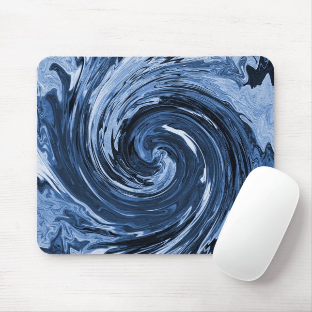 Das wirbelnde Curling... Mousepad (Mit Mouse)