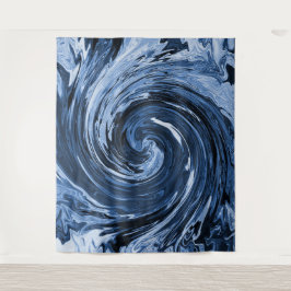 Das wirbelnde Curling... Wandteppich