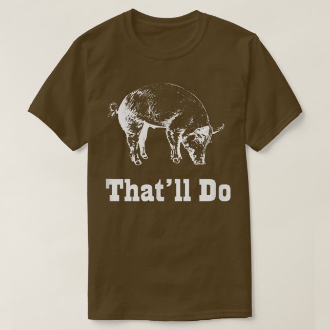 Das wird Pig Funny Graphic machen  T-Shirt (Design vorne)