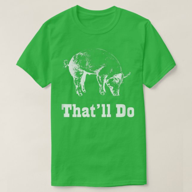 Das wird Pig Funny Graphic machen T-Shirt (Design vorne)