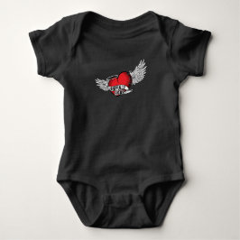Das wirklich gute Baby - der schwarze Baby-Bodysui Baby Strampler