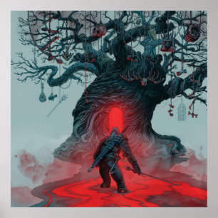 Das Witcher-Game-Artwork Poster