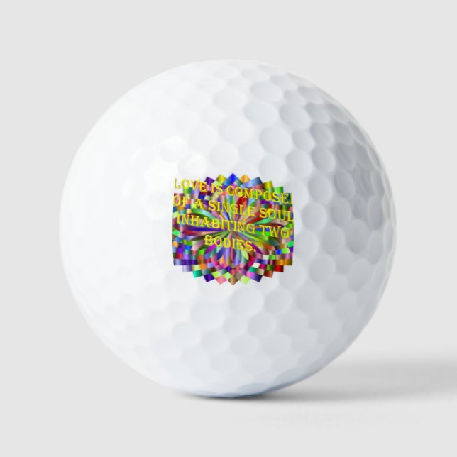 Das "Wo" des Zitats Golfball (Vorderseite)