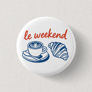 das Wochenende französisch Button
