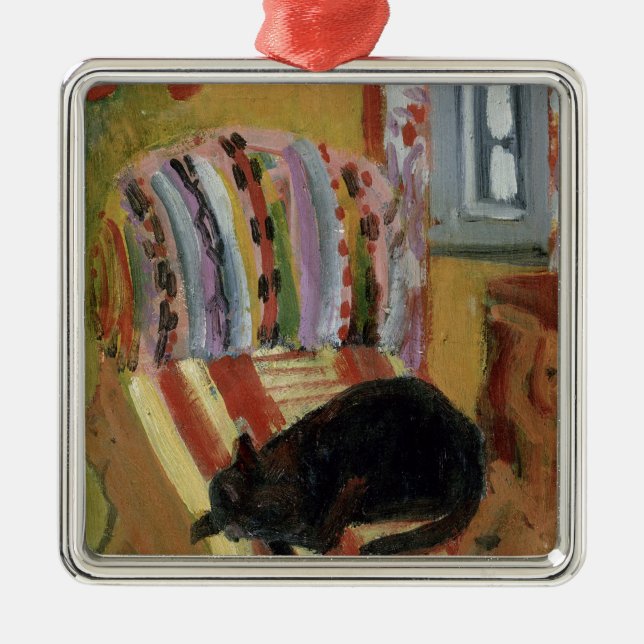 Das Wohnzimmer, 1920 Silbernes Ornament (Vorne)
