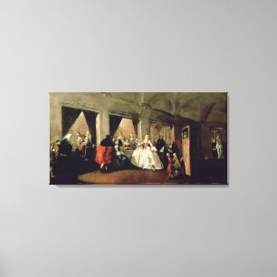 Das Wohnzimmer des Klosters Sans Zaccaria (Öl auf Leinwanddruck