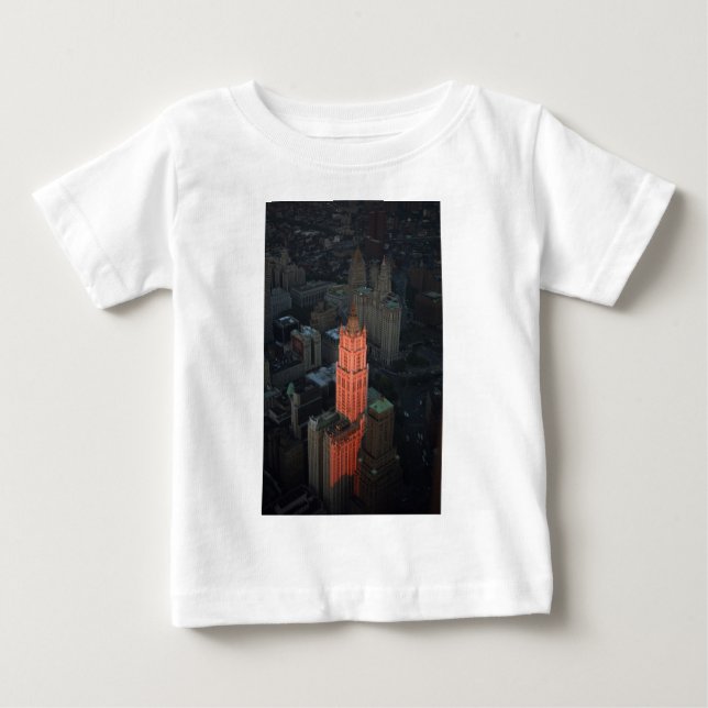 Das Woolworth-Gebäude Baby T-shirt (Vorderseite)