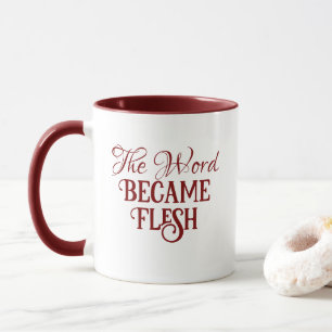 Das Wort Bibel Verse Evangelium von John Christlic Tasse