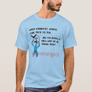 Das Wort des blauen Großvaters T-Shirt