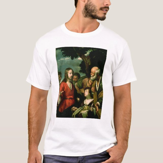 Das Wunder der Laibe und der Fische, c.1630 T-Shirt (Vorderseite)