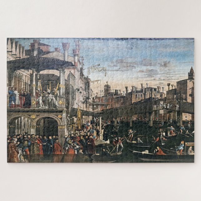 Das Wunder von Rialto: Vittore Carpaccio (Horizontal)