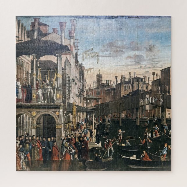 Das Wunder von Rialto: Vittore Carpaccio (Vertikal)