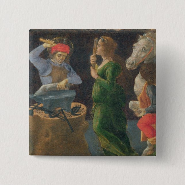Das Wunder von St. Eligius, Predellaplatte vom Th Button (Vorderseite)