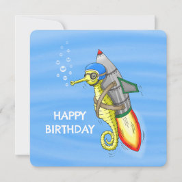 Das wunderbare Gelbe RaketenSeepferd