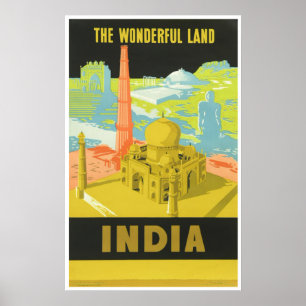 Das wunderbare Land: Indien Poster