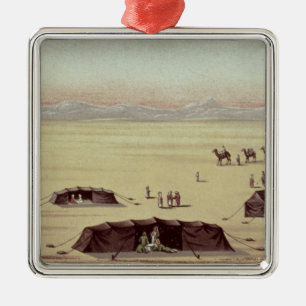 Das Wüsten-Lager von Sir Richard Burton Ornament Aus Metall